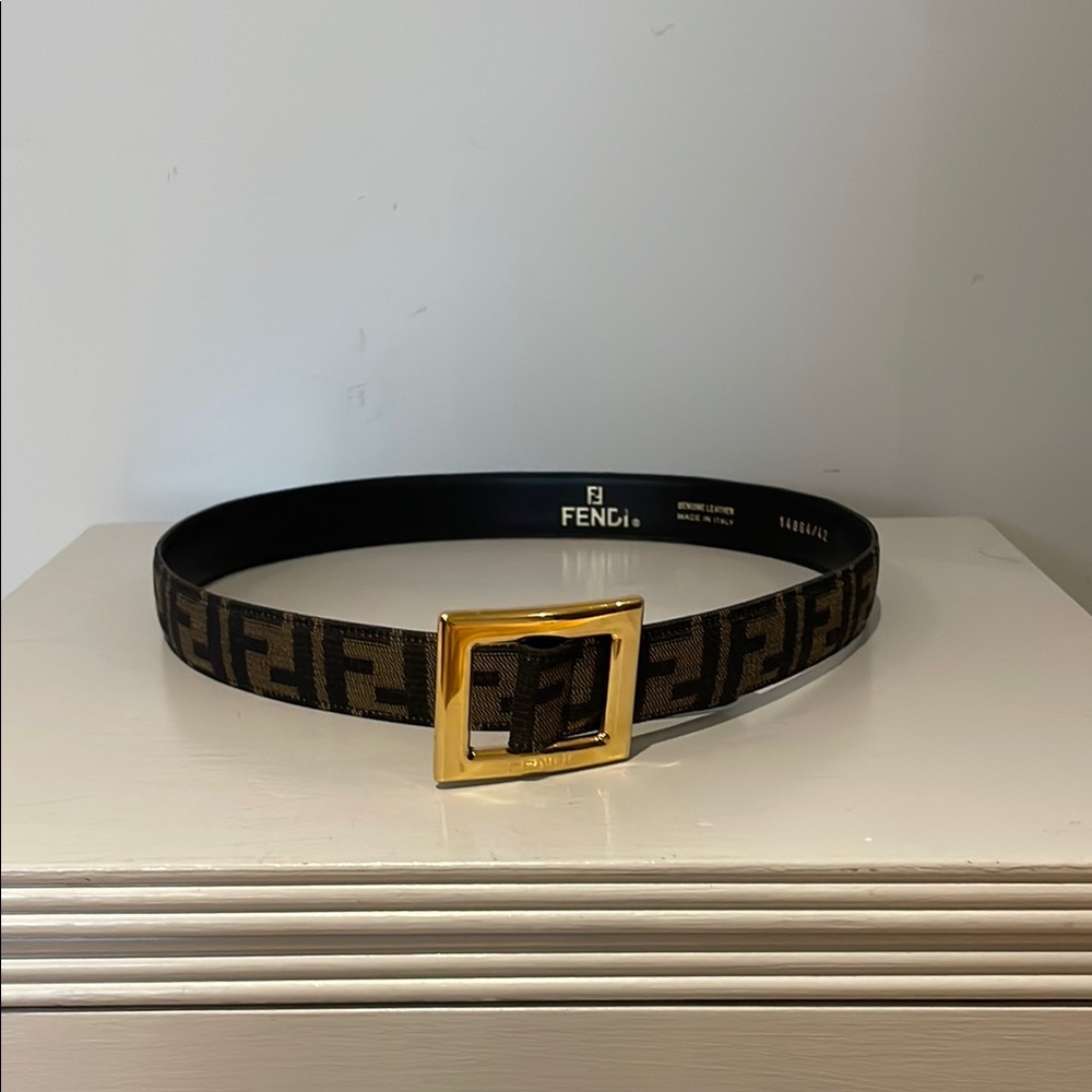 Fendi Logo Belt